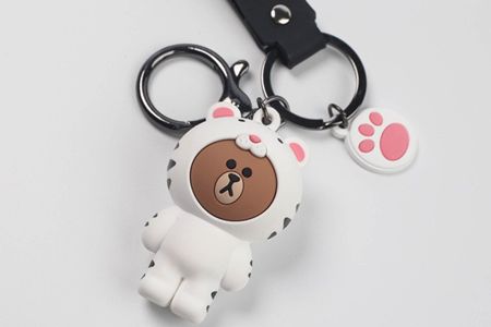 硅膠材質的鑰匙扣 硅膠材質的鑰匙扣